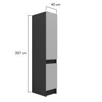 Bucatarie FOLLOW dulap inalt DL 40-207 FRONT PAL  0164 / decor Gri